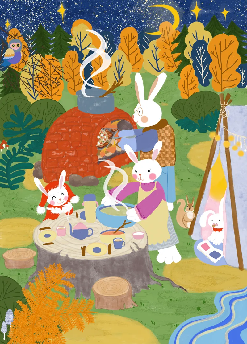 Poster "lapin"
