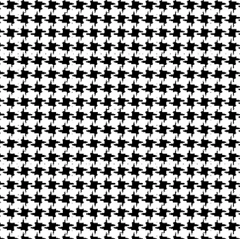 Motif à carreaux noir