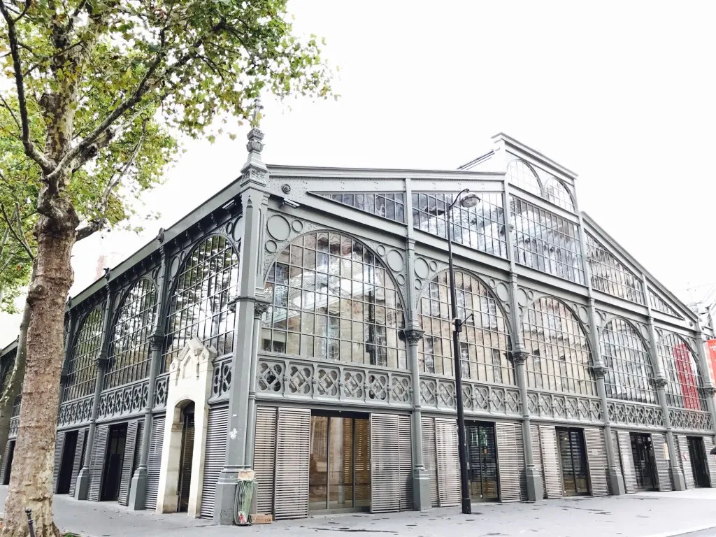 Parisian glass-roofed gallery