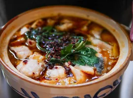 Poisson cuit au bouillon pimenté 水煮鱼