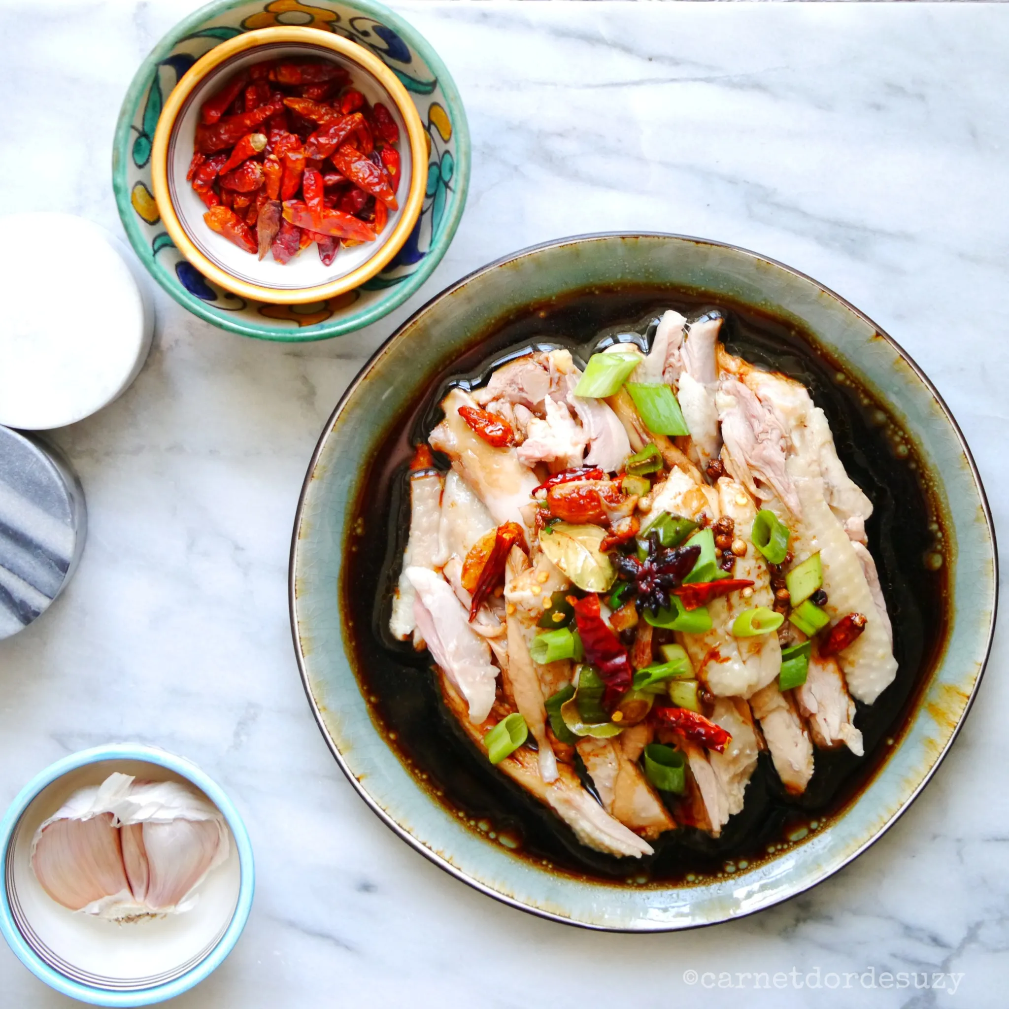 Poulet à la sauce sichunaise 口水鸡