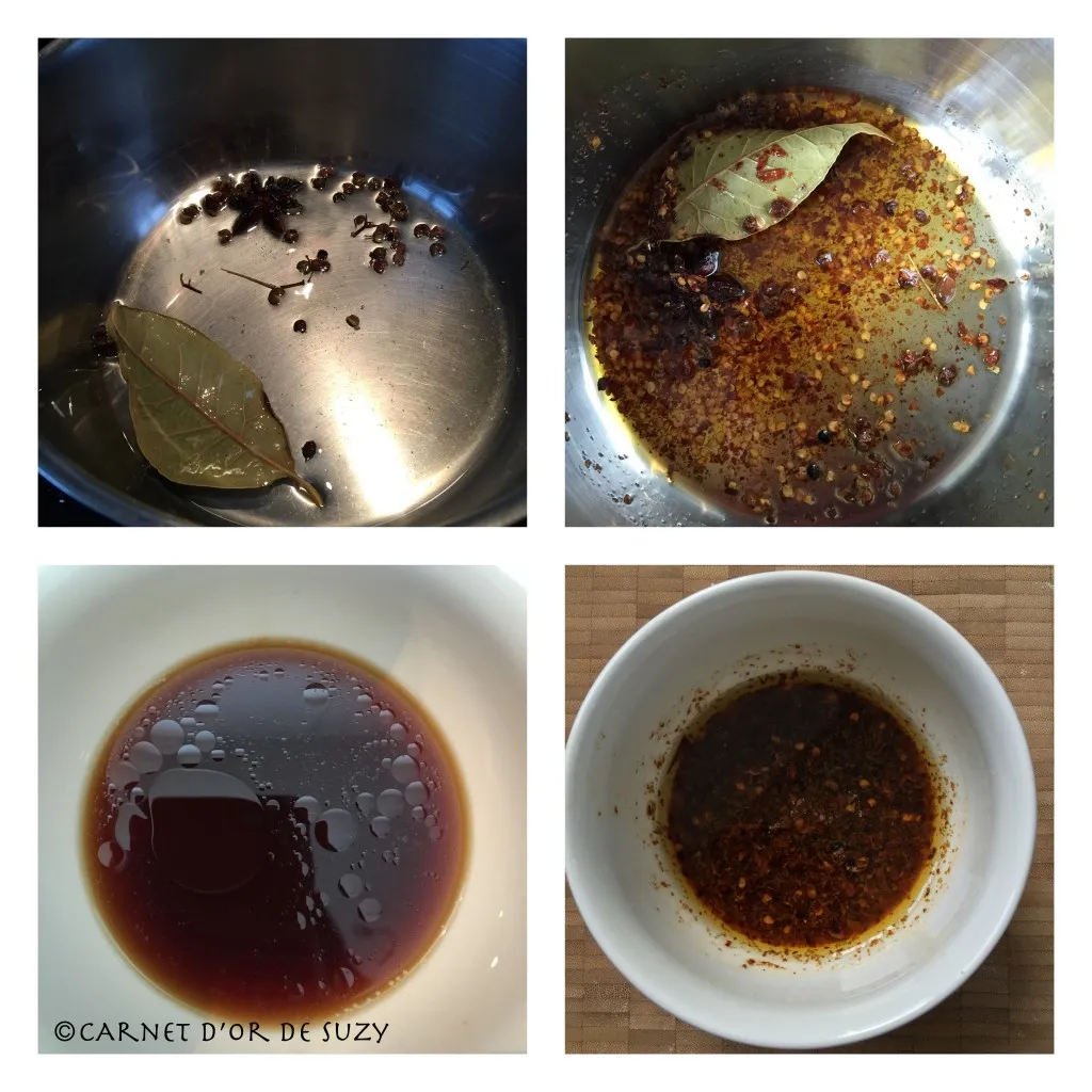 Étapes de préparation de la sauce deluxe